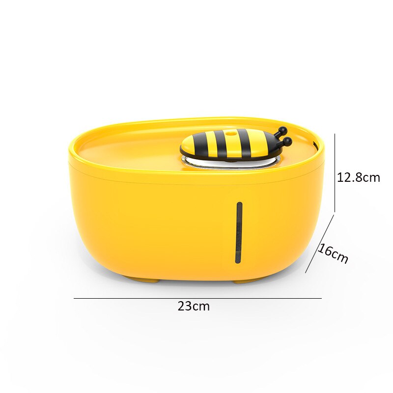 2L Haustier Trinkbrunnen – Ultraleiser Wasserfluss – Modernes Design