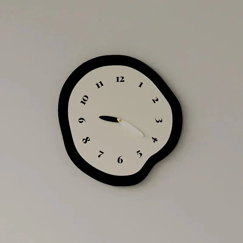 Abstracte Wanduhr mit stiller Operation – Modernes Design für Wohnzimmer und Schlafzimmer, 30 cm oder 33 cm Durchmesser
