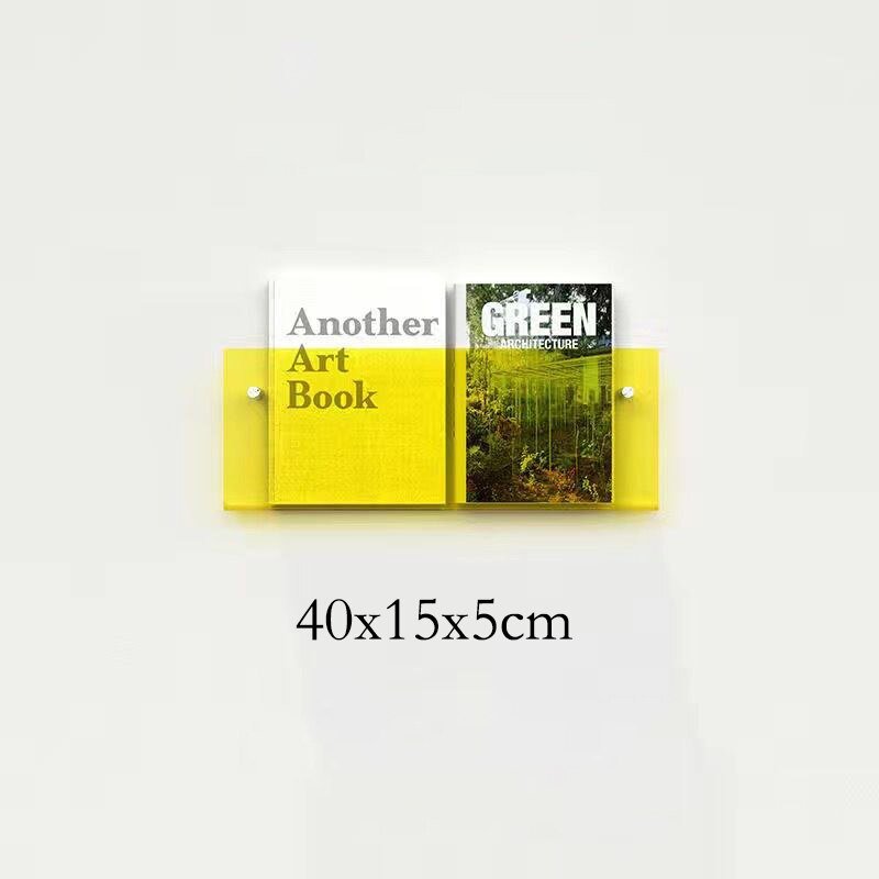 Wandregal Klar Acryl Zeitschriftenhalter