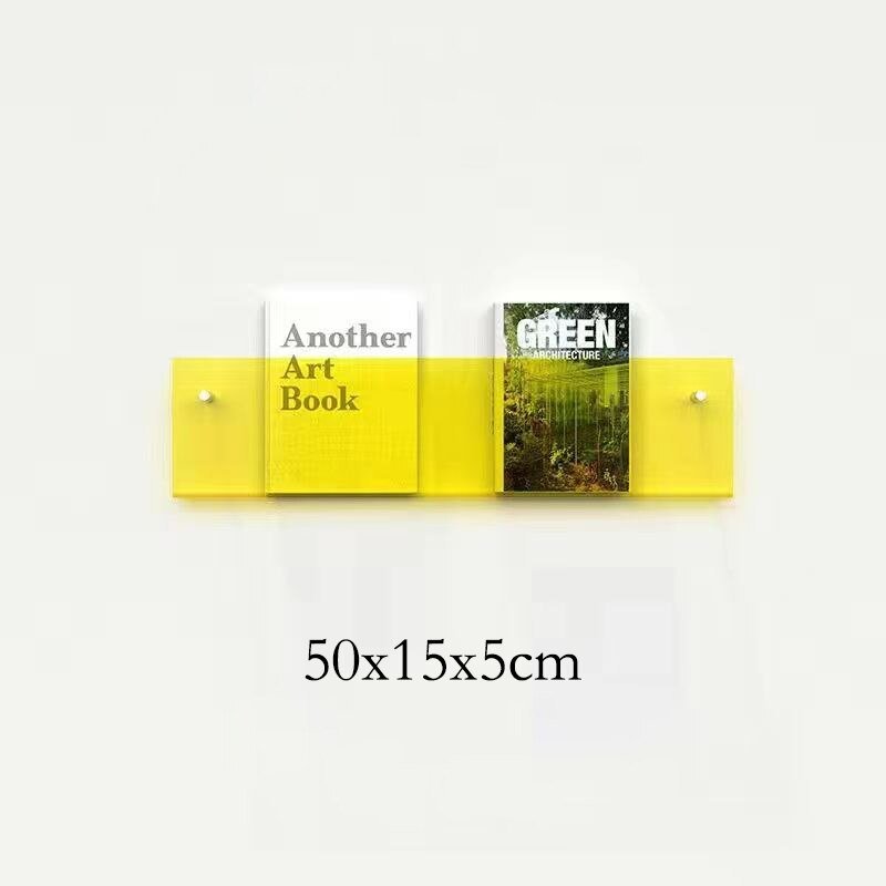 Wandregal Klar Acryl Zeitschriftenhalter
