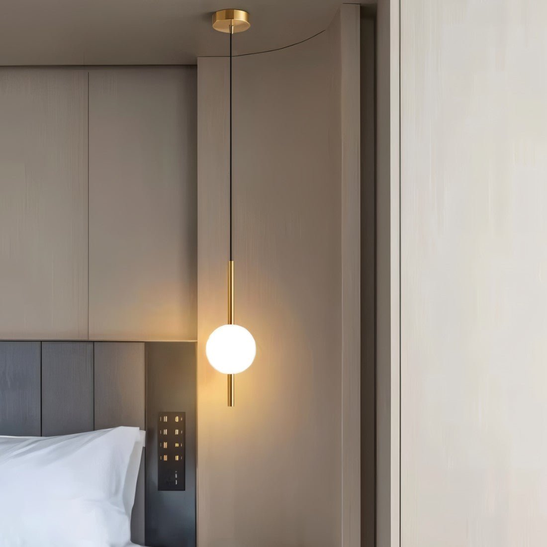 Moderne LED Pendelleuchte - Nordic Style Hängelampe für Zuhause & Büro