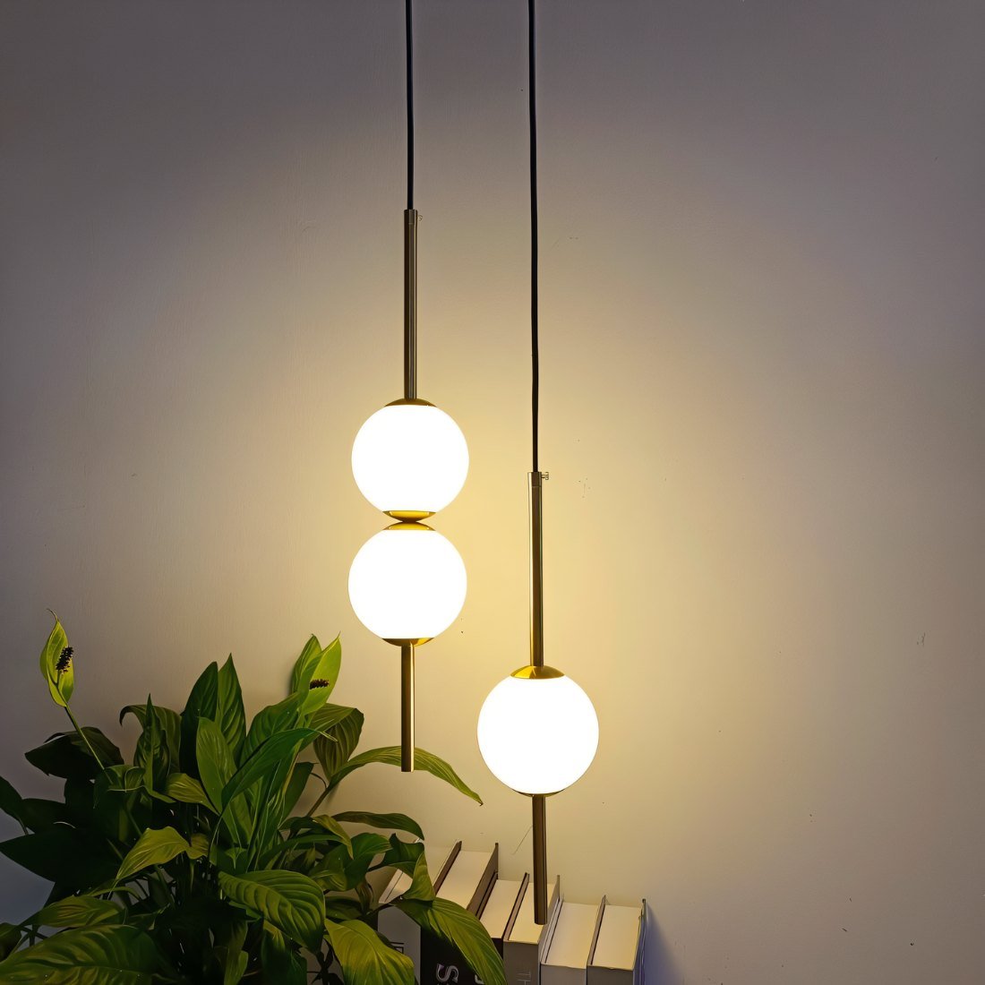 Moderne LED Pendelleuchte - Nordic Style Hängelampe für Zuhause & Büro
