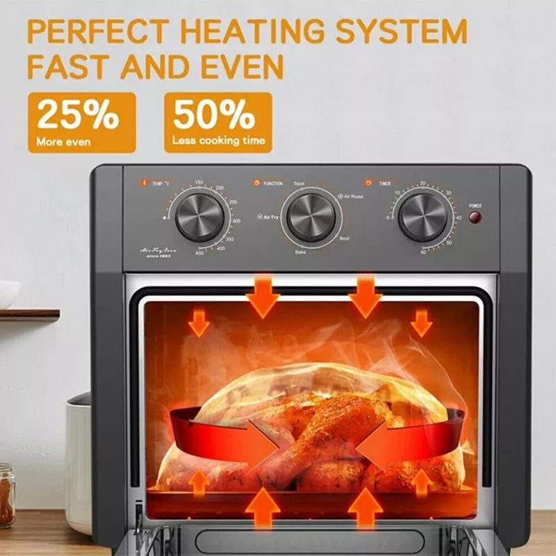 20 qt Multifunktioneller Heißluftfritteusen-Toasterofen