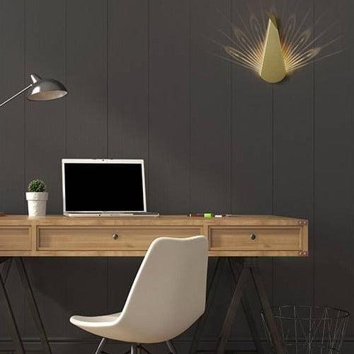 LumiLuxe – Elegante Wandleuchte mit energieeffizienter Beleuchtung
