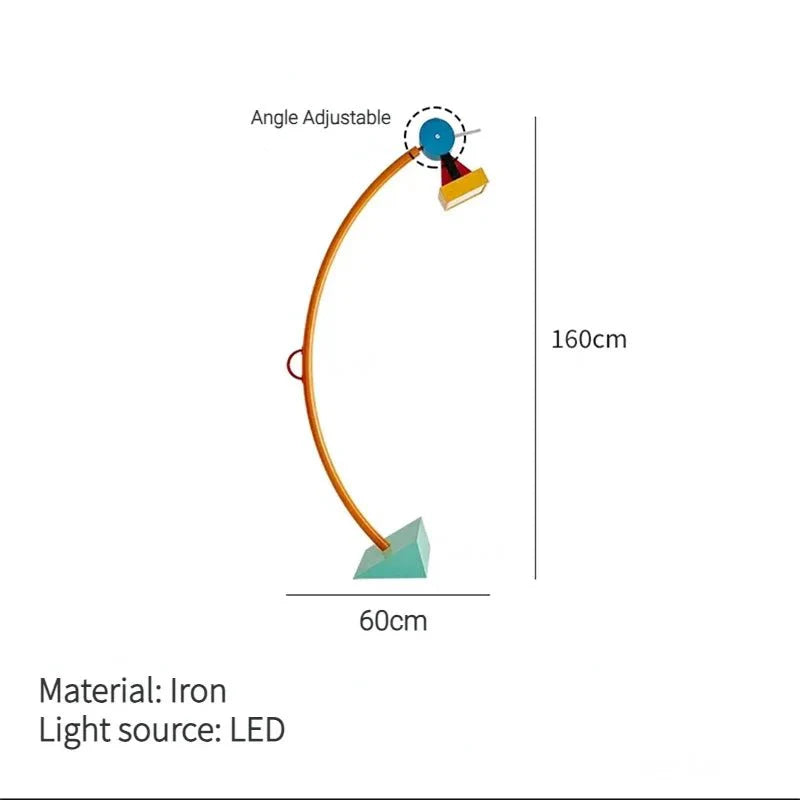 Künstlerisches Design Bauklötze LED Boden- & Tischlampe
