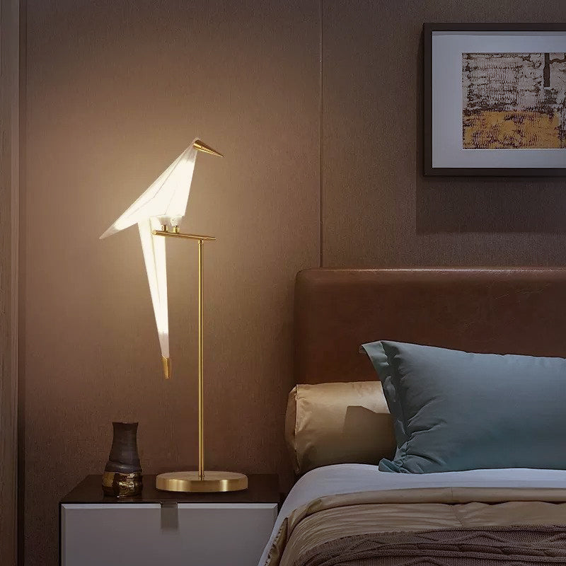 Stehlampe Modern Bird Origami Design Licht