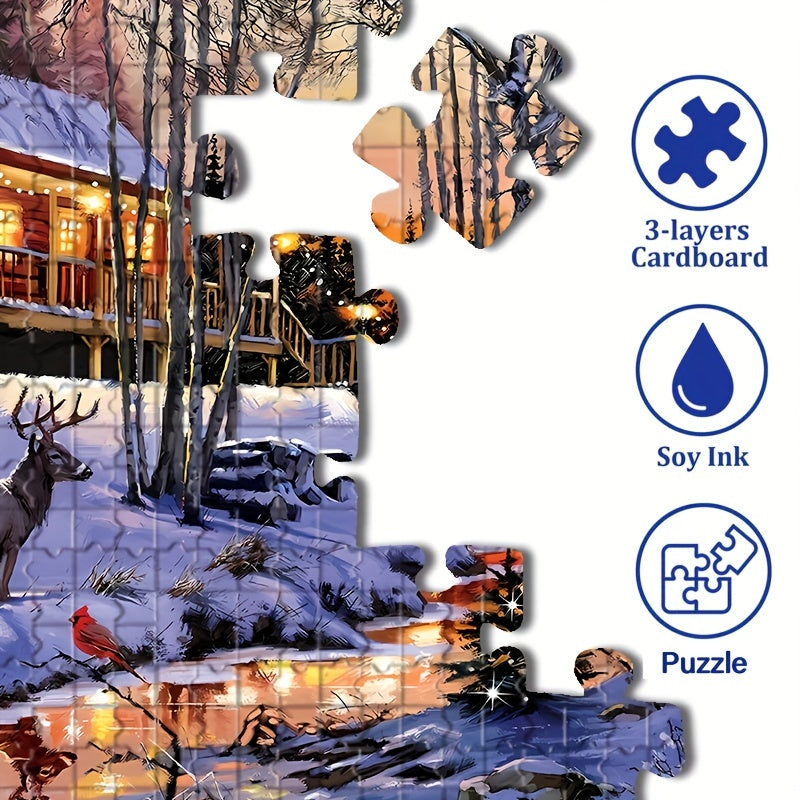 Winterliche Puzzlefreude – Für Gemütliche Abende