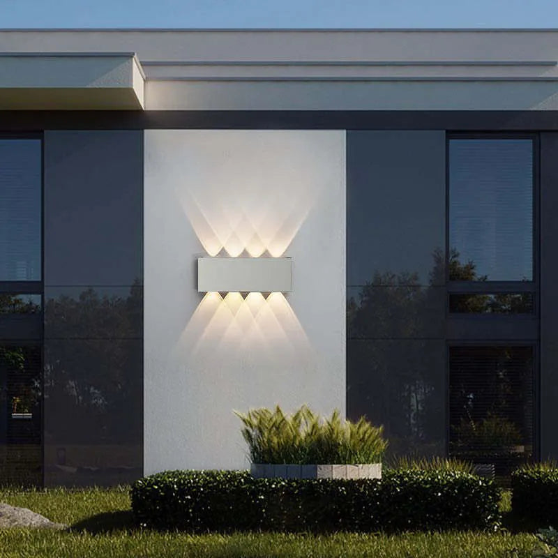 Wandleuchte Modern Weiß LED Wasserdichte Lampe