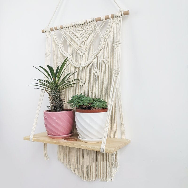 Ins Wandteppichregal Bohemian Handgewebter Wandbehang