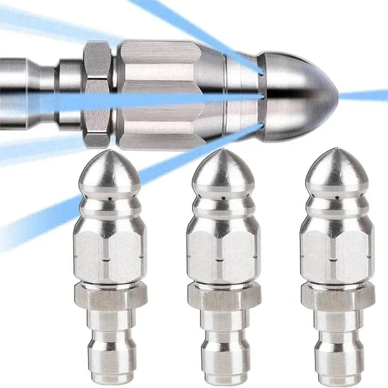 Royaleva Hochdruckreiniger Abfluss Jetter Düse mit 1/4'' Schnellverbinder