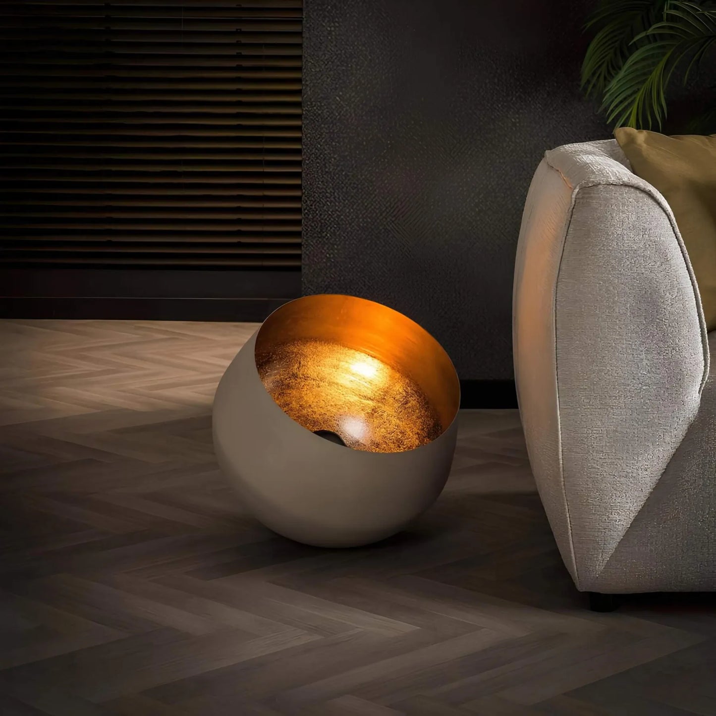 Moderne Tischlampe mit Holzrahmen | WoodGlow