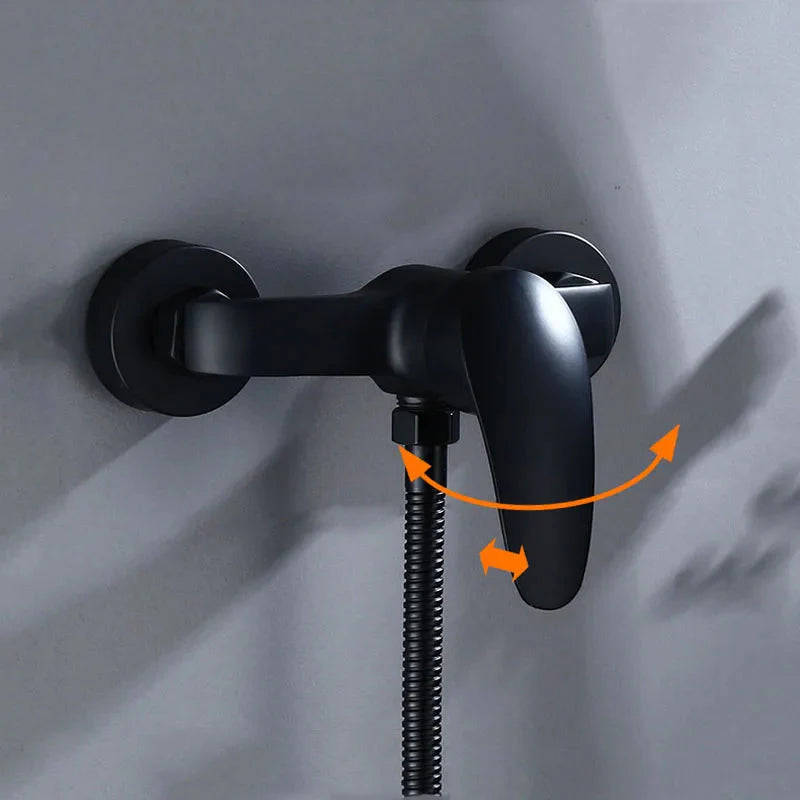 Badezimmer Duscharmaturen Wandmontage Wannenhandbrause Set