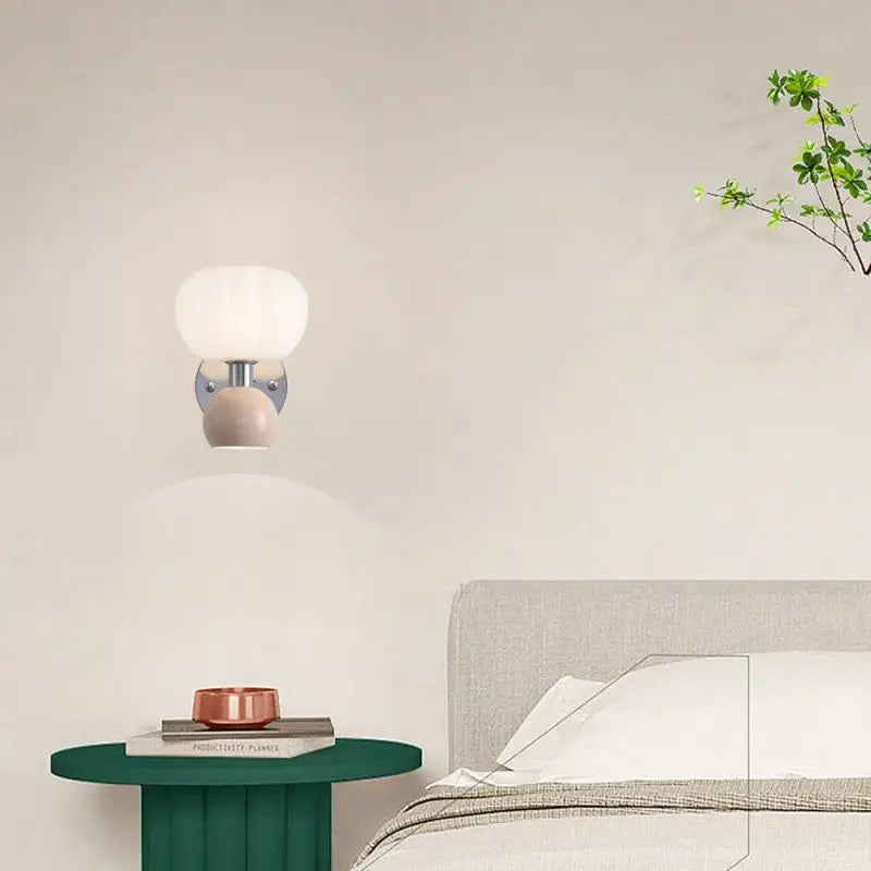 Moderne LED-Wandlampe Creme – Energiesparende Dekolampe für Wohnzimmer und Schlafzimmer