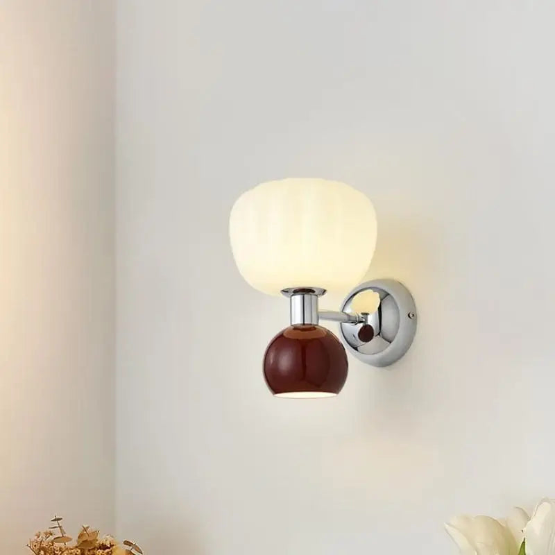 Moderne LED-Wandlampe Creme – Energiesparende Dekolampe für Wohnzimmer und Schlafzimmer