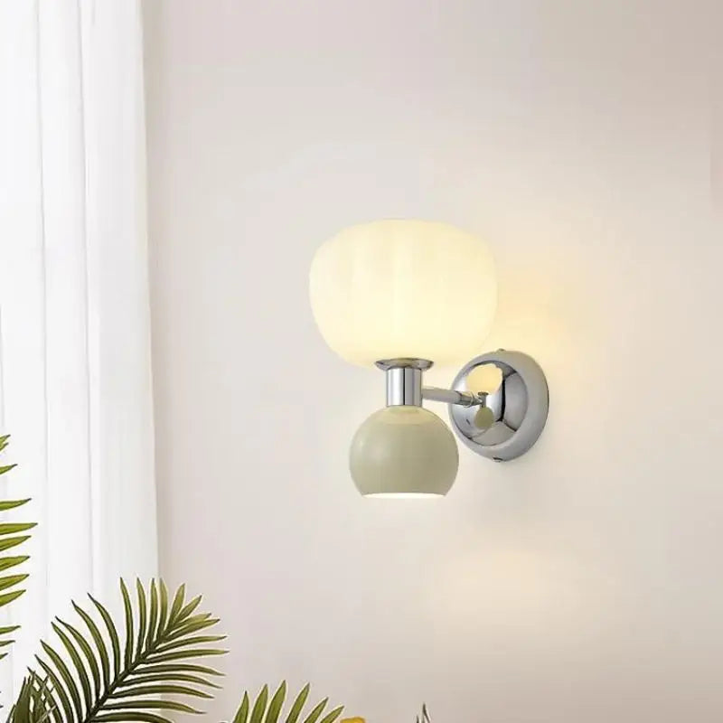 Moderne LED-Wandlampe Creme – Energiesparende Dekolampe für Wohnzimmer und Schlafzimmer
