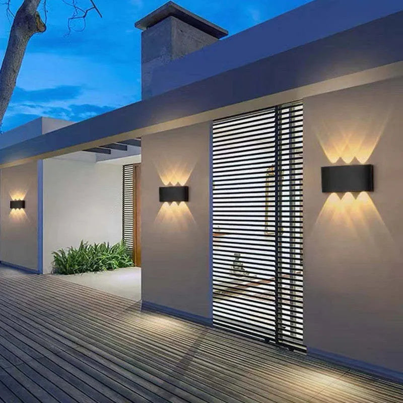 Wandleuchte Modern Weiß LED Wasserdichte Lampe