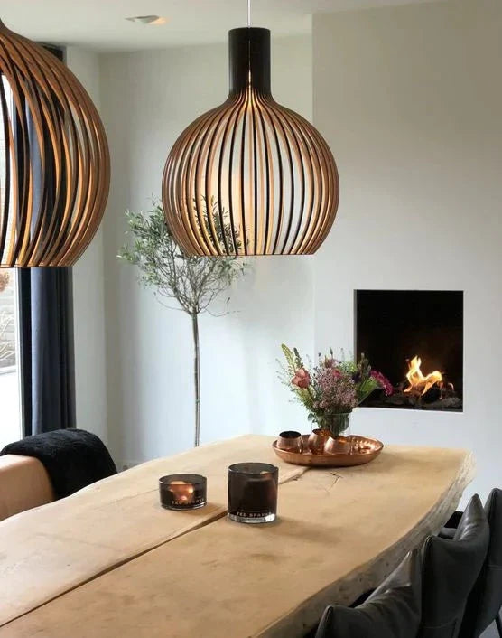 Garduru Holz Pendelleuchte