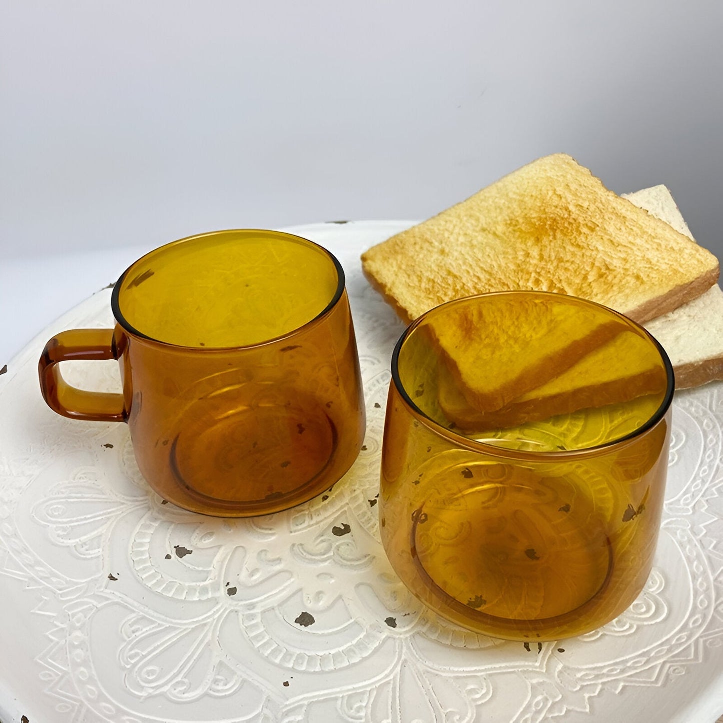 Borosilikat Farbenfrohe Glas Kaffeetasse