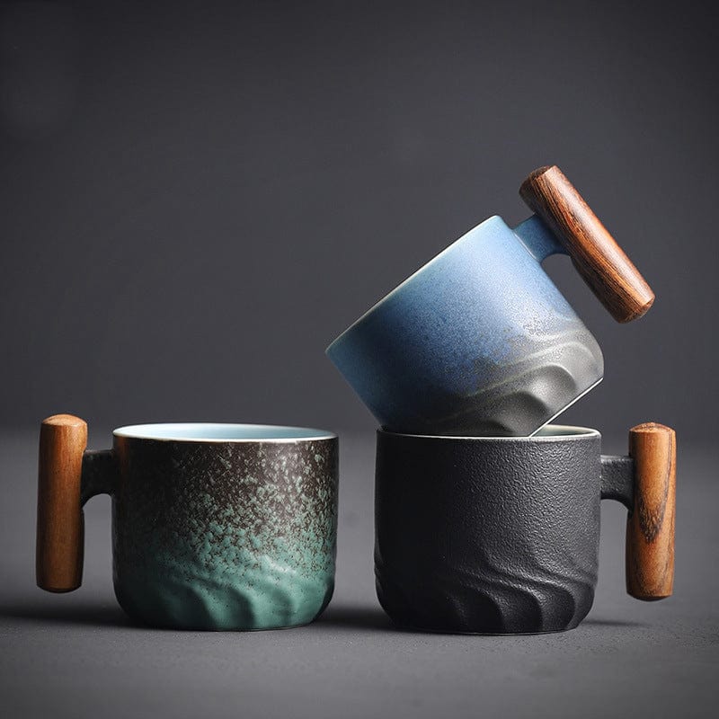 Handgefertigte Keramiktasse