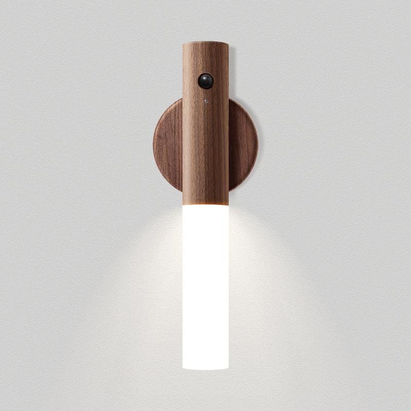 Holz Magnetische Wandlampe