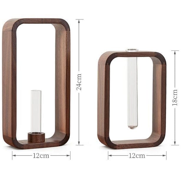 ZenFrame Holzvase