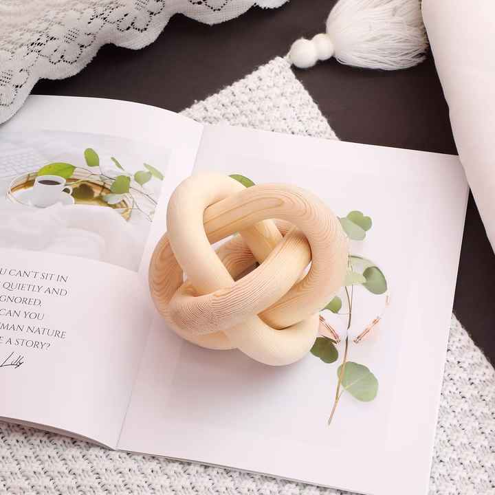 Zeitlose Holz Kette