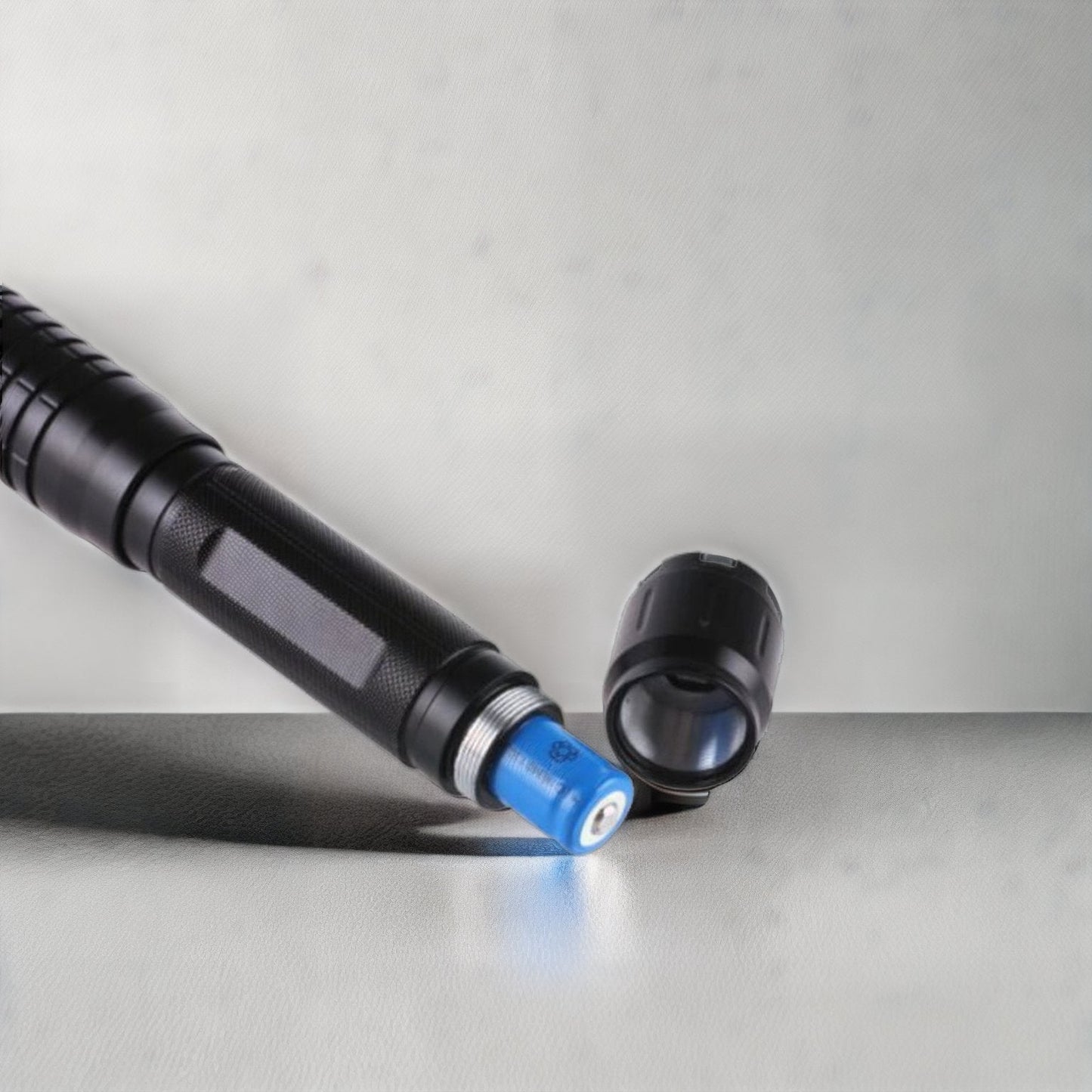Laser-Taschenlampe Blauer Strahl Taktische Outdoor-Taschenlampe