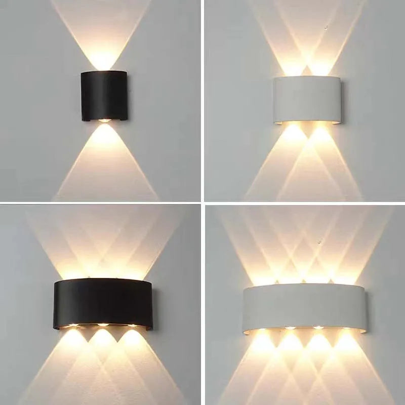 Wandleuchte Modern Weiß LED Wasserdichte Lampe