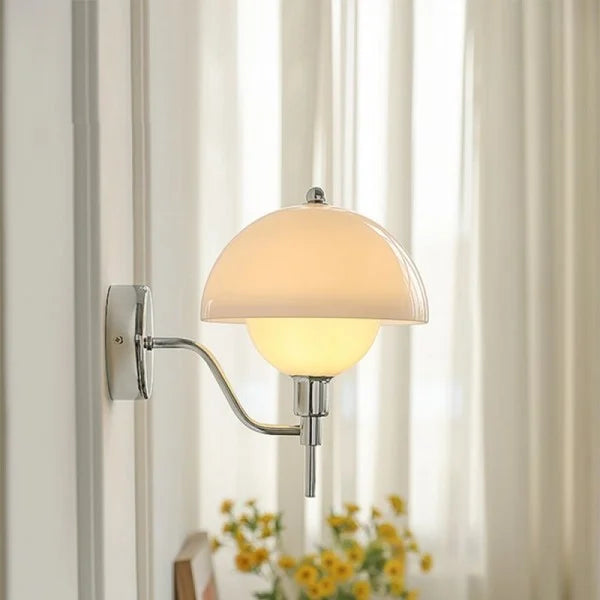 Wandleuchte Design Champignon Creme – Natürliche Eleganz und Gemütliche Atmosphäre