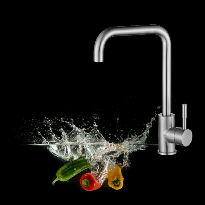 Garduru - Robuste Einhebel-Küchenarmatur aus Edelstahl für Moderne Küchen
