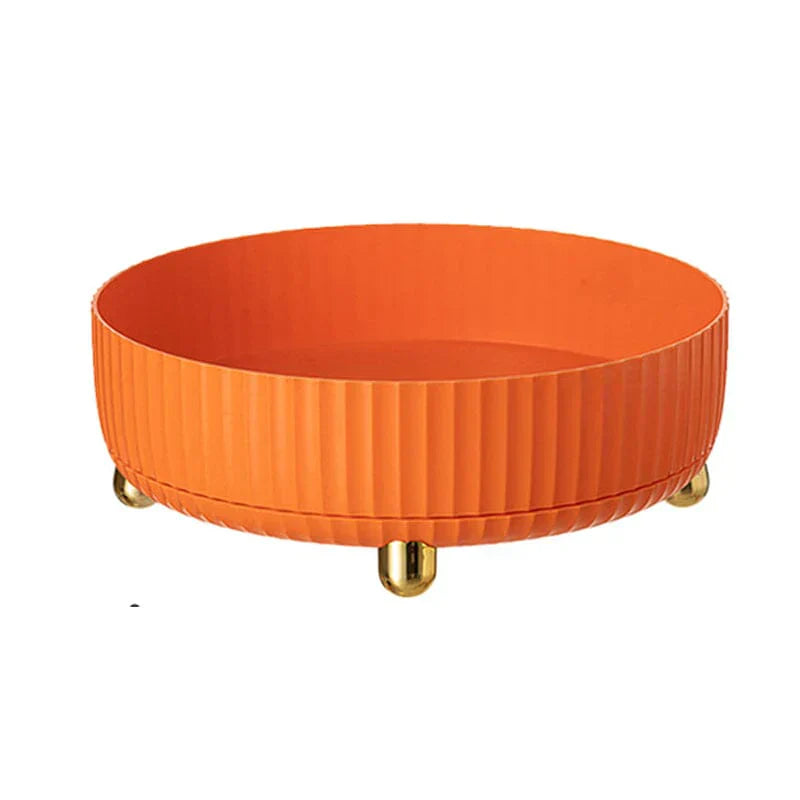 360° ROTATION ORGANIZER – Drehbarer Aufbewahrungshelfer für Küche, Bad & Büro mit platzsparendem Design