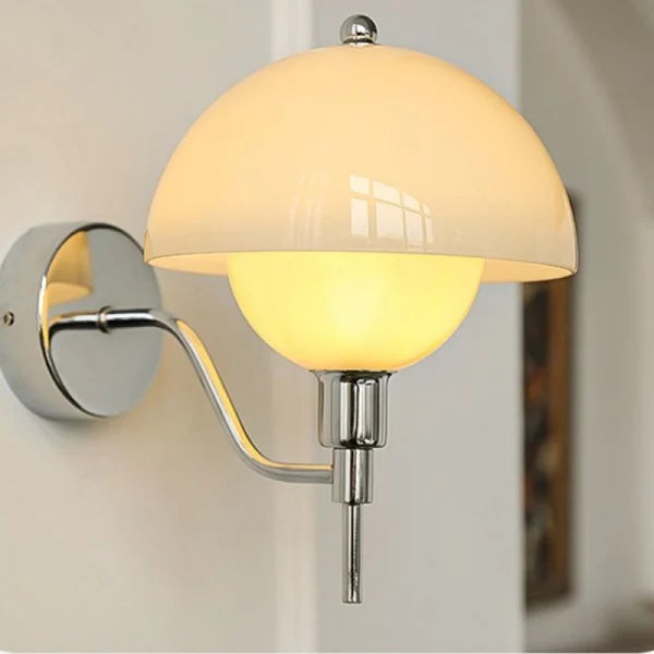 Wandleuchte Design Champignon Creme – Natürliche Eleganz und Gemütliche Atmosphäre