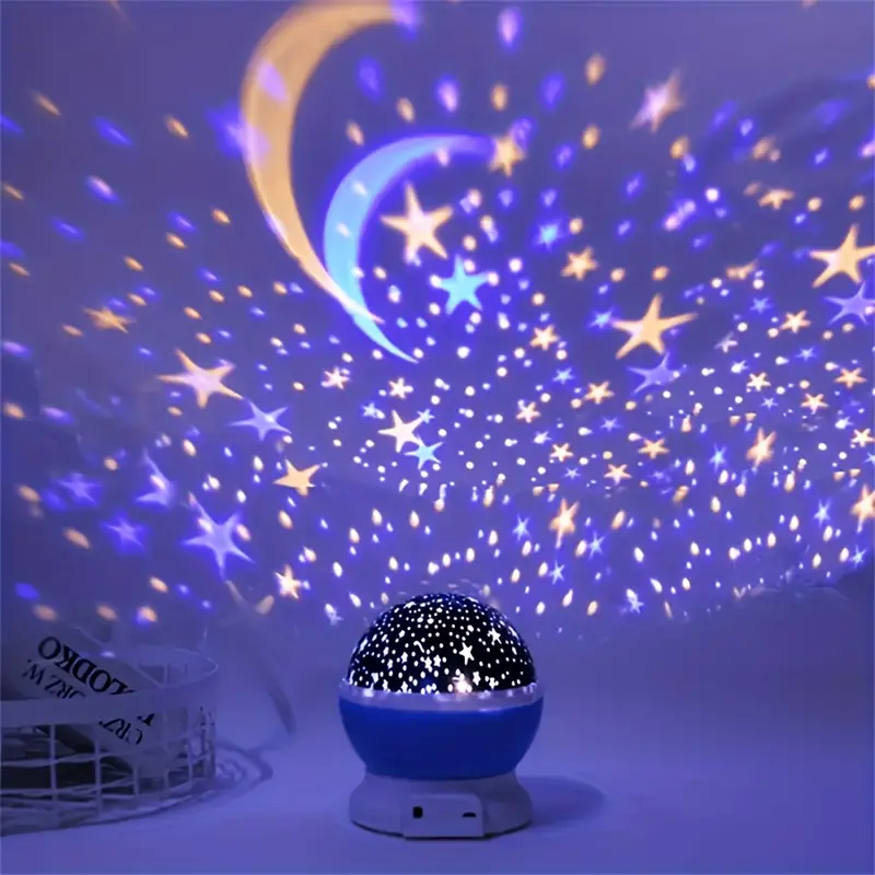 360° himmel-Projektor – Magisches Ambiente für Schlaf- & Wohnzimmer