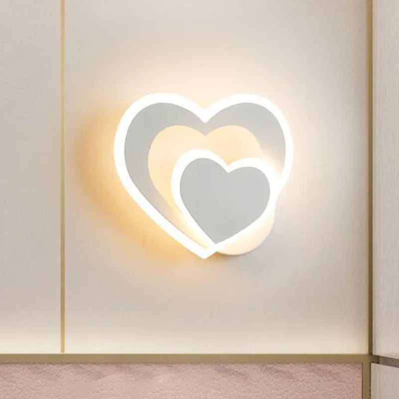 Garduru - Herzförmige LED-Wandlampe für Romantische und Entspannte Momente