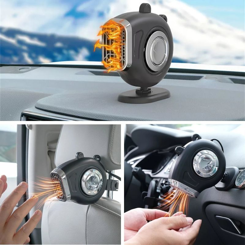 12V tragbare Autoheizung mit 360°-Winkelverstellung