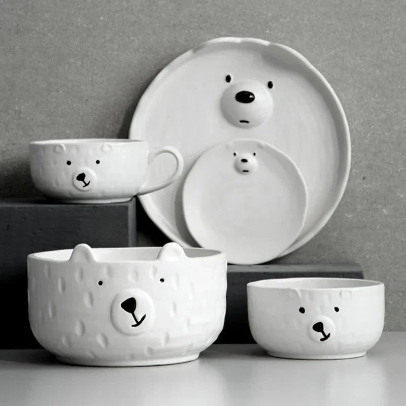 Süße Eisbär-Tasse aus Keramik