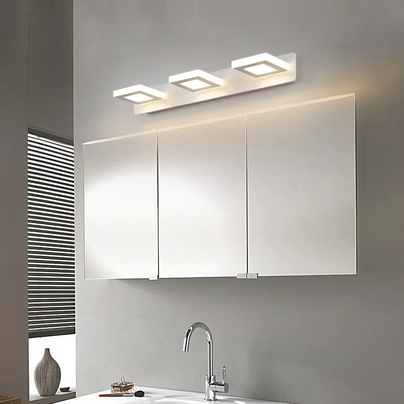 1-4 Köpfe Aluminium Badezimmer LED Vanity Licht Wandlampe Spiegel Licht