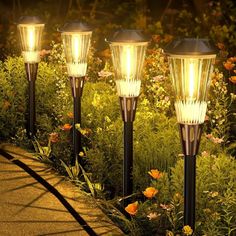 2er-Pack Solar Sonnenblume Gartenlicht - AuĂźen wasserdichte LED Gartenlichter fĂĽr Garten Weg Deko