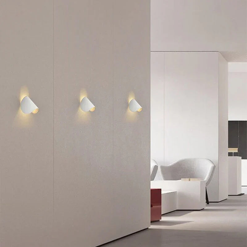 Moderne Farbige LED-Wandleuchte im Stilvollen Design