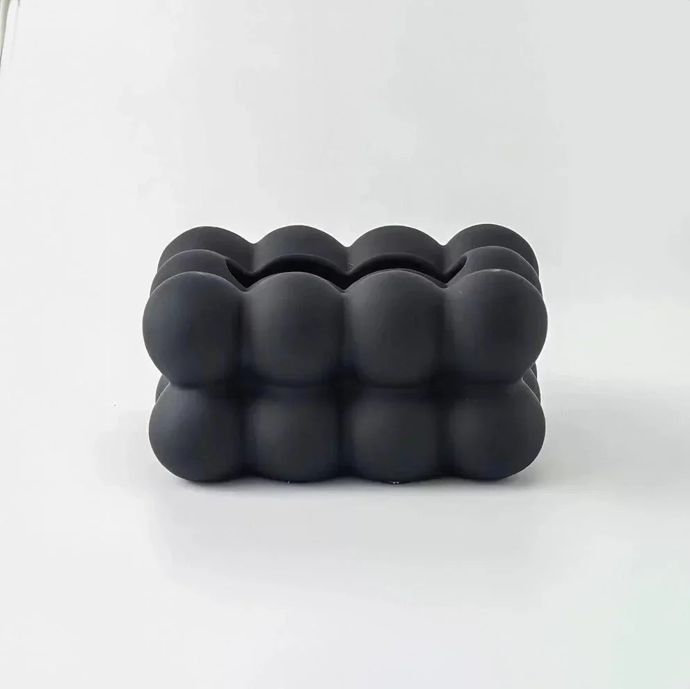 BubbleChic – Keramische Taschentuchbox mit einzigartigem Design