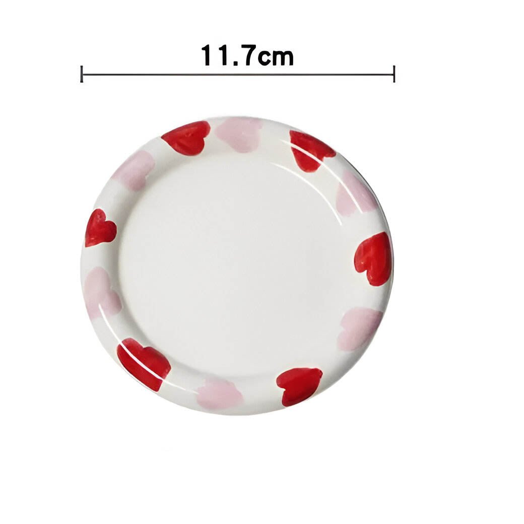 Keramik Liebe Herz Kaffeetasse