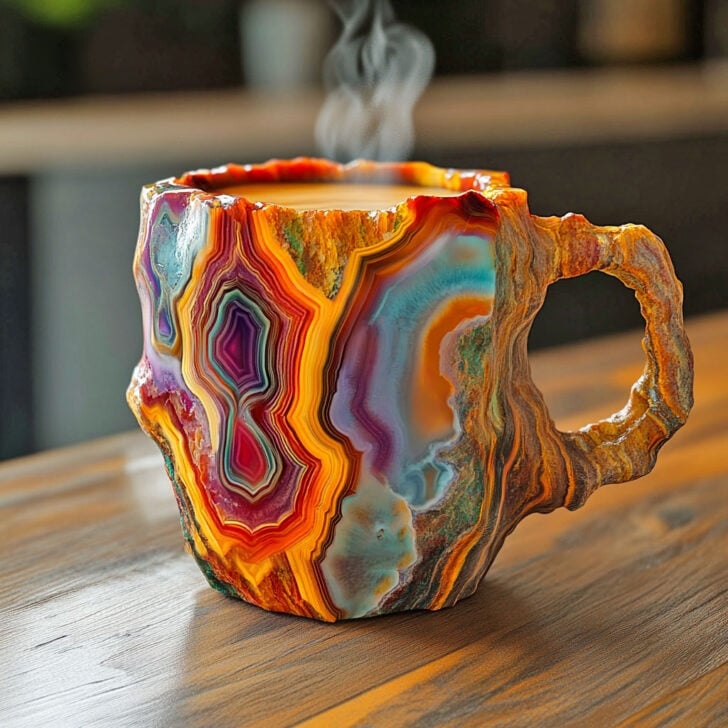 Garduru - Mineral-Kristall-Kaffeetassen
