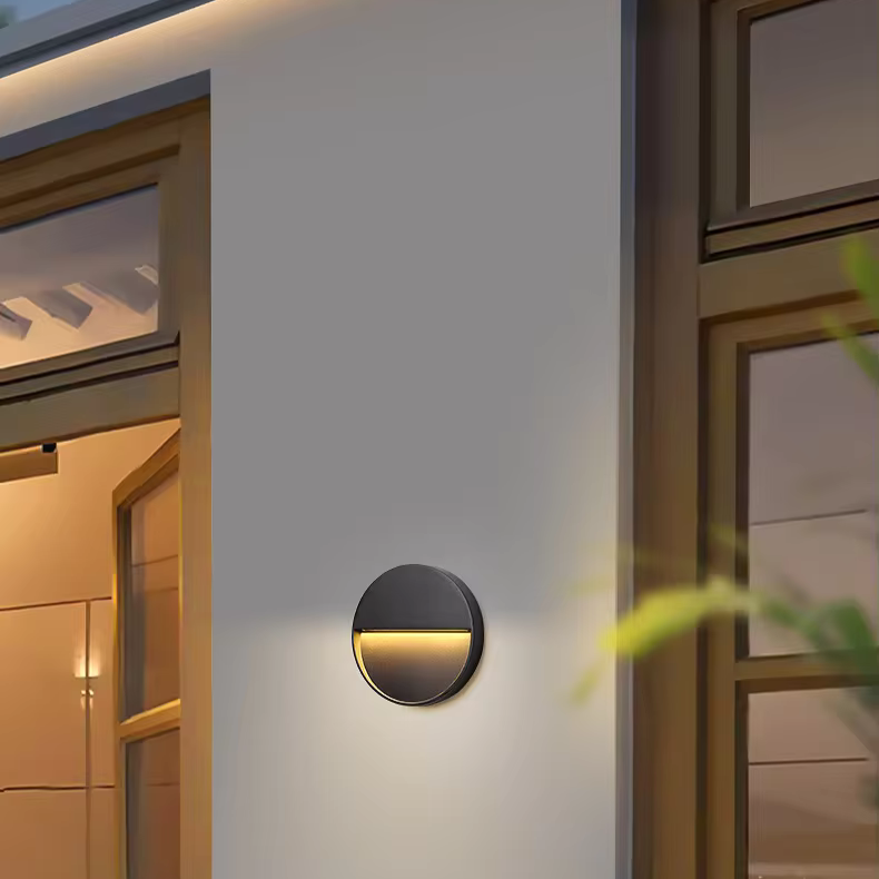 LED-Wandleuchte für Treppen - Wetterfeste Aluminium-Außenlampe