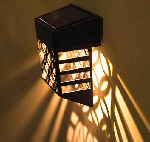 Wandlampe LED Außen – Solarbetriebene Dekolampe für Garten und Weg