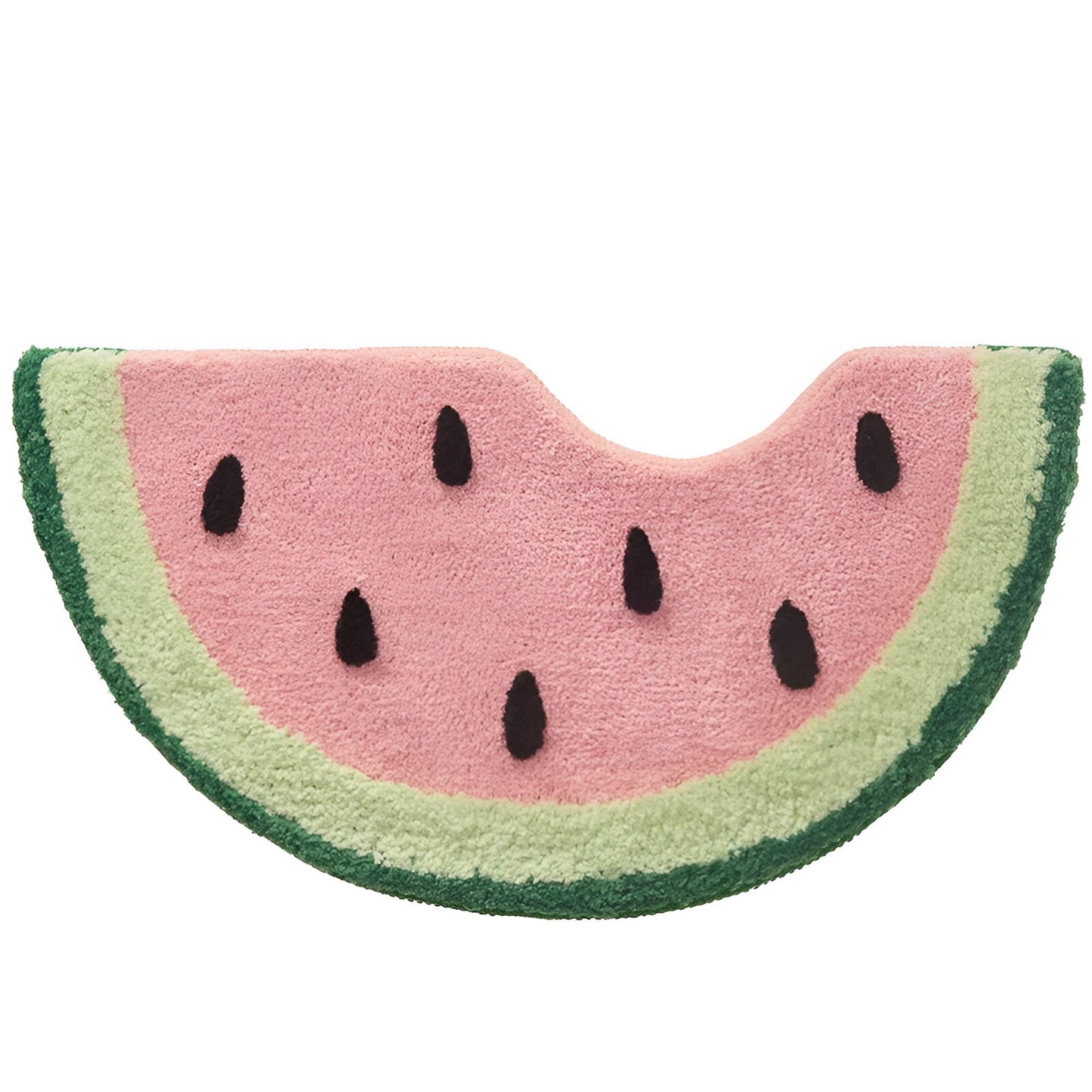 Bunte Wassermelone Badezimmermatte