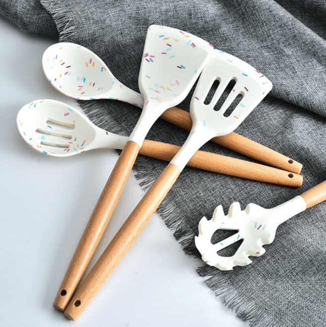 ChefSilk – Luxus Silikon Küchen Set mit stilvoller Funktionalität