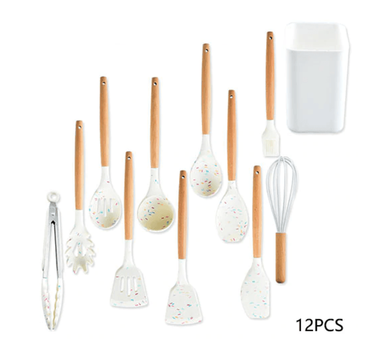 ChefSilk – Luxus Silikon Küchen Set mit stilvoller Funktionalität