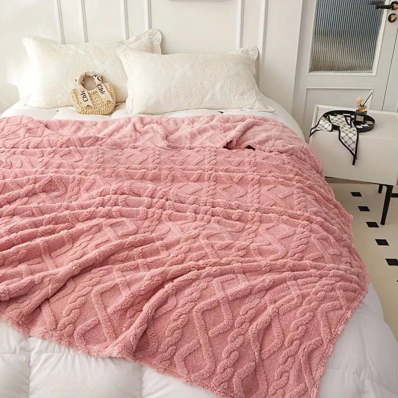 Garduru - Weiche Reise-Decke aus Fleece-Material
