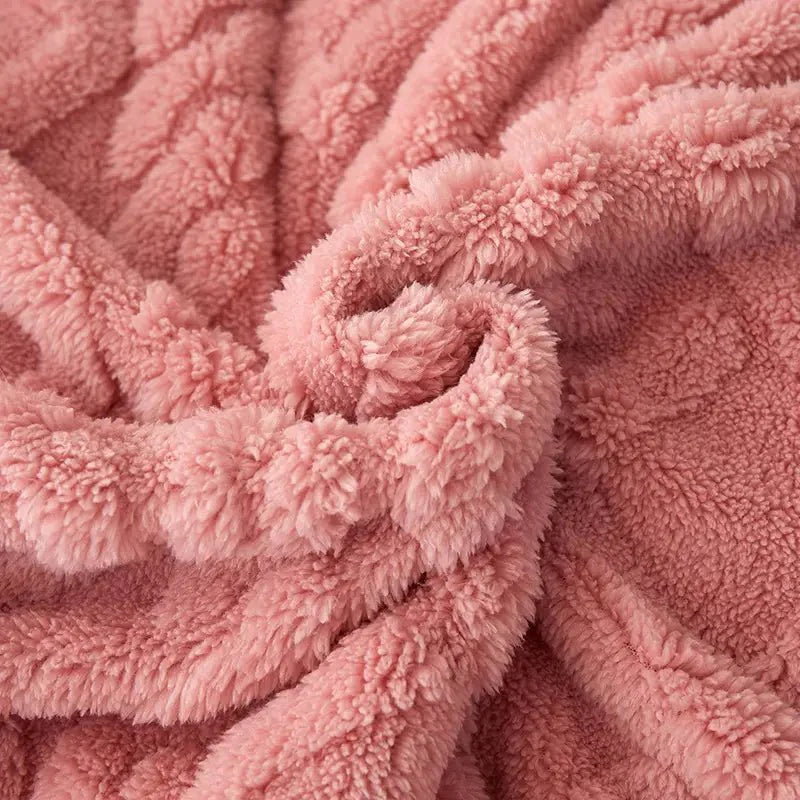 Garduru - Weiche Reise-Decke aus Fleece-Material
