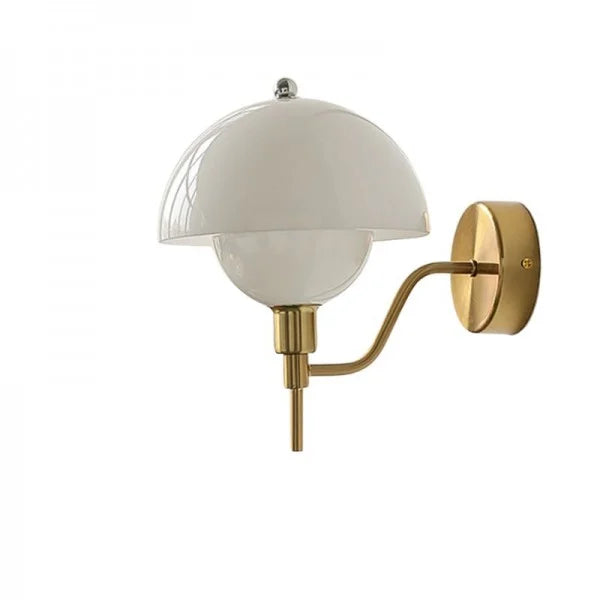 Wandleuchte Design Champignon Creme – Natürliche Eleganz und Gemütliche Atmosphäre